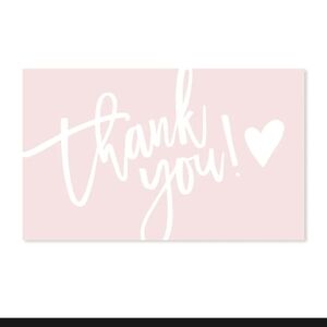 30 Thank You Cards, NIP